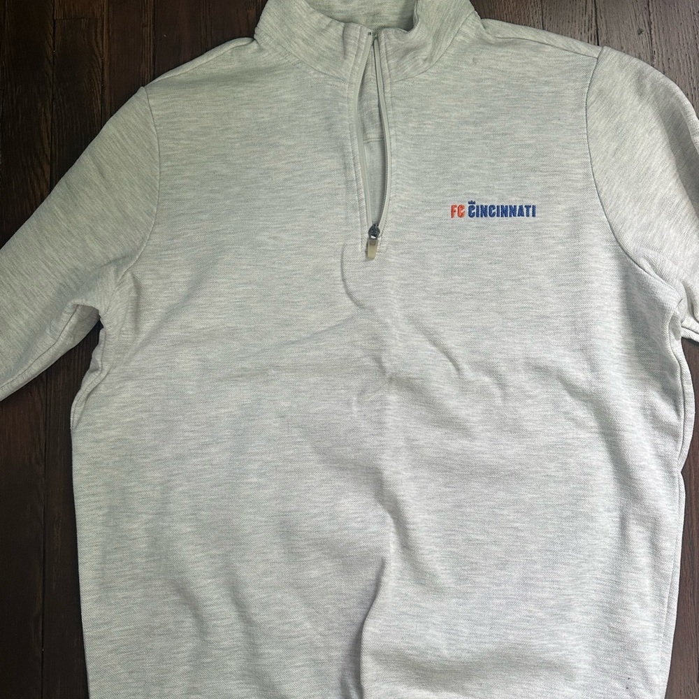 Fc Cincinnati Gray Men's Sweater